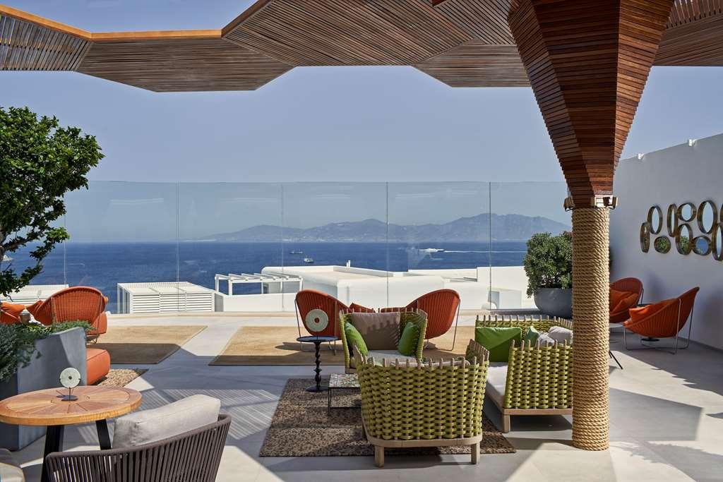 Готель Myconian Naia Mykonos Town Ресторан фото